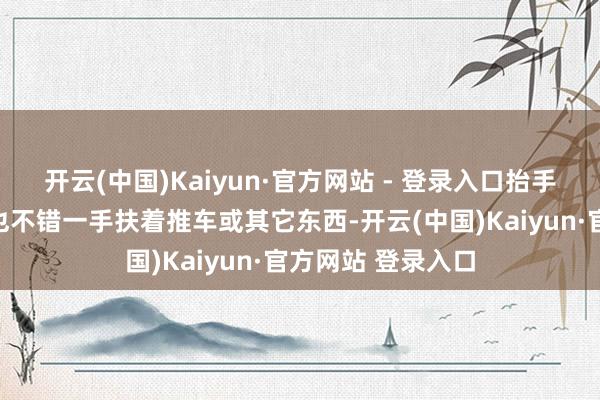 开云(中国)Kaiyun·官方网站 - 登录入口抬手挡脸看一侧咱们也不错一手扶着推车或其它东西-开云(中国)Kaiyun·官方网站 登录入口