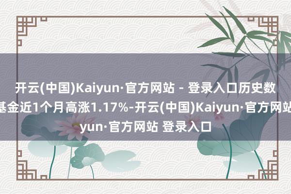 开云(中国)Kaiyun·官方网站 - 登录入口历史数据裸露该基金近1个月高涨1.17%-开云(中国)Kaiyun·官方网站 登录入口